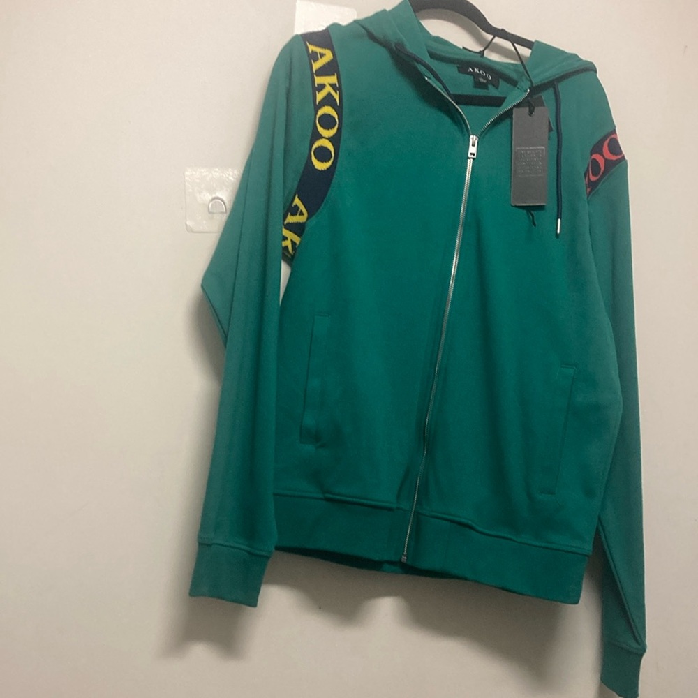 AKOO Green Zip-Up Hoodie 2 pcs